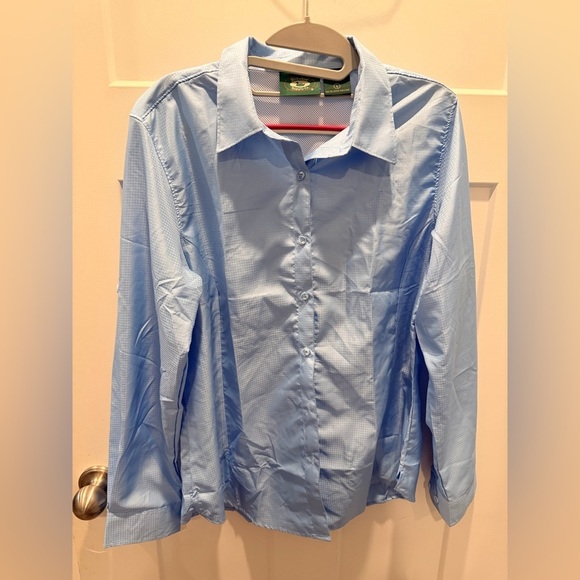Stillwater Supply Co. Other - Stillwater Supply Co Men’s Light Blue Performance Button Down Shirt Size L